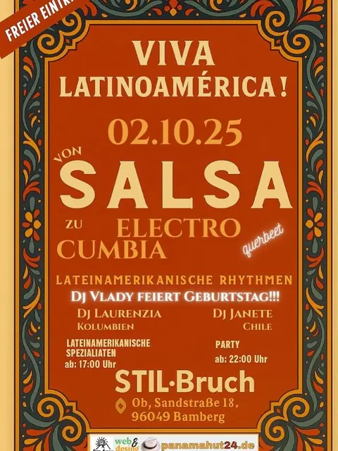 Geburtstag mit Latin-Party